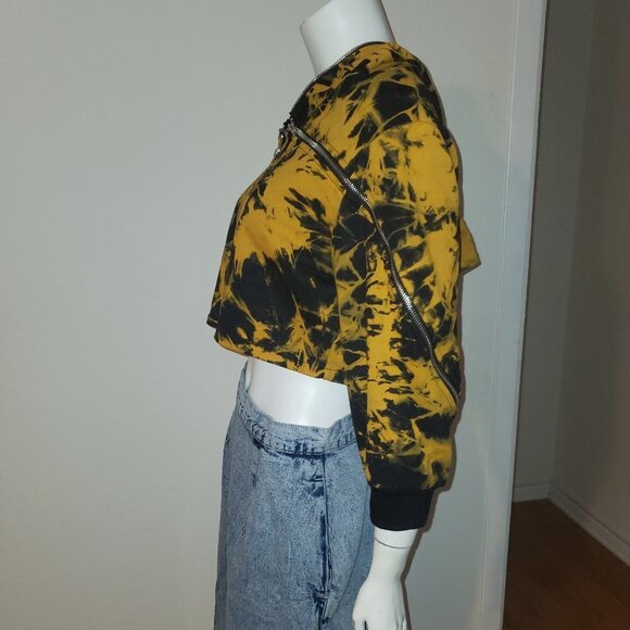 Fashion Nova Tie Dye Cropped Sweater || EUC || Large - Picture 9 of 14